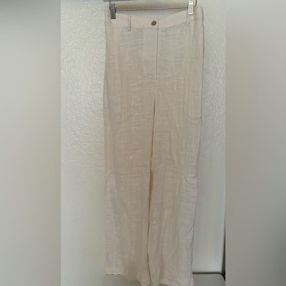 Free People NWOT - tailored pants in color Cream. Size M - Picture 4 of 8